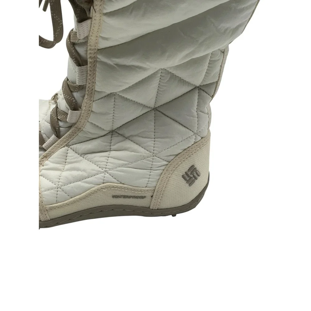 Columbia Womens Heavenly Shorty Omni-Heat Winter Boots White Size 7